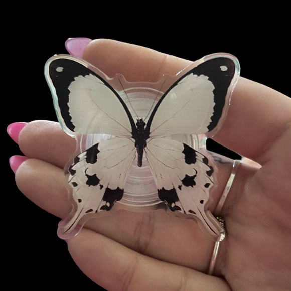 Butterfly Pop Socket NWT - Picture 4 of 5